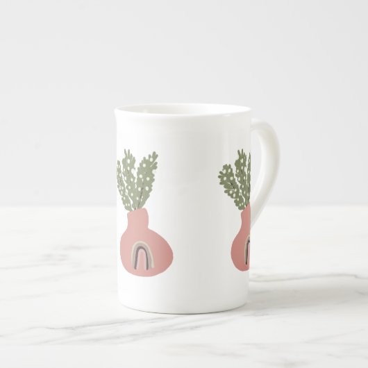 テラコッタレインボーナチュラルプランタースペシャルティマグ ボーンチャイナマグカップ (正面右)