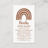 テラコッタレインボーブックベビーエンクロージャカード エンクロージャーカード (正面)