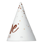 テラコッタレインボー1st誕生日 パーティーハット (右)