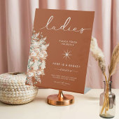 テラコッタレディースバスバスケットエレガントな結婚式 台座サイン