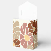 テラコッタレトログルーヴィボホシックフローラ結婚ズ フェイバーボックス (オープン)