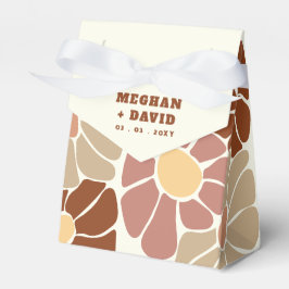 テラコッタレトログルーヴィボホシックフローラ結婚ズ フェイバーボックス