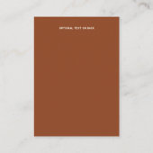 テラコッタレトログルーヴィボホフローラ詳細 エンクロージャーカード (裏面)