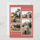 テラコッタレトロボホミニマリスト4枚 シーズンカード (正面)