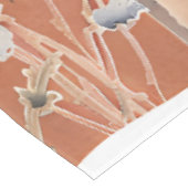 テラコッタワイルドフラワーパッチワーク素朴ボホ春 テーブルクロス (アングル)