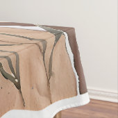 テラコッタワイルドフラワーパッチワーク素朴ボホ春 テーブルクロス (インサイチュ)