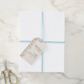 テラコッタワイルドフラワーボホブライダルシャワーサンキューユナイテッド ギフトタグ (より糸付き)