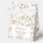 テラコッタワイルドフラワーボホベビーイン開花ガーデン フェイバーボックス (正面)