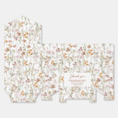 テラコッタワイルドフラワーボホベビーイン開花ガーデン フェイバーボックス (見開き)