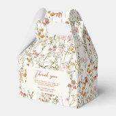 テラコッタワイルドフラワーボホベビーイン開花ガーデン フェイバーボックス (正面サイド)