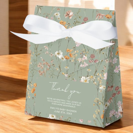 テラコッタワイルドフラワーボホベビーイン開花ガーデン フェイバーボックス