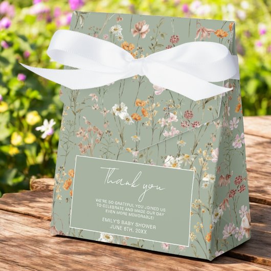 テラコッタワイルドフラワーボホベビーイン開花ガーデン フェイバーボックス