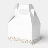 テラコッタワイルドフラワーボホーベイビーシャワーイン開花 フェイバーボックス (裏面サイド)