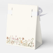 テラコッタワイルドフラワーボホーベイビーシャワーイン開花 フェイバーボックス (裏面サイド)