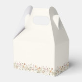 テラコッタワイルドフラワーボホーベイビーシャワーイン開花 フェイバーボックス (裏面サイド)