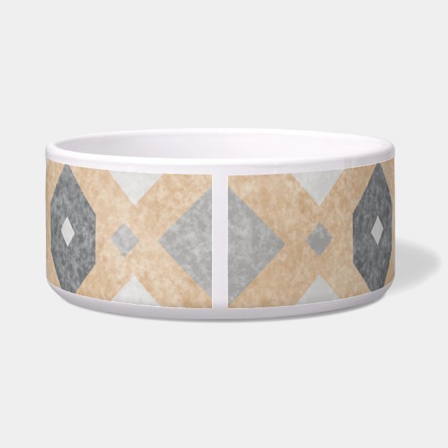 テラコッタヴィンテージのタイルのデザイン ボウル (裏面)