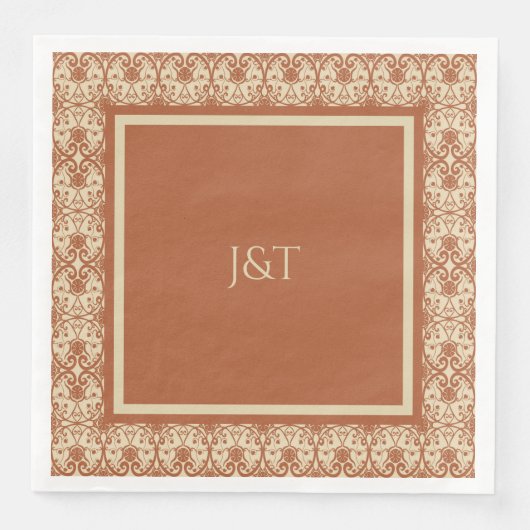 テラコッタヴィンテージボホ結婚ズ (正面)