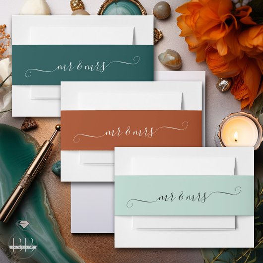 テラコッタ夫妻 招待状ベリーバンド