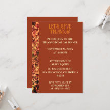 テラコッタ感謝祭ディナーオータムーブースト