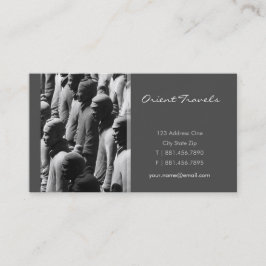 テラコッタ戦士の西安の中国の写真撮影の写真 名刺