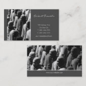 テラコッタ戦士の西安の中国の写真撮影の写真 名刺 (正面/裏面)