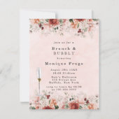 テラコッタ春秋フローラブランチ&バブリー 招待状 (正面)