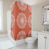 テラコッタ曼荼羅 シャワーカーテン (インサイチュ)