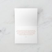 テラコッタ水彩画の結婚式のカード ステップファーザーへ サンキューカード (内部)