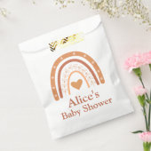 テラコッタ男女兼用ボホ虹 フェイバーバッグ (封をした状態)