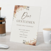 テラコッタ秋ボホ結婚の浴室バスケット 台座サイン (インサイチュ)