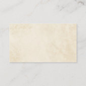 テラコッタ紅葉ボホ秋の結婚式サイト エンクロージャーカード (裏面)