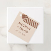 テラコッタ素朴ボホアーキッモダンド結婚ズ フェイバータグ (インサイチュ)