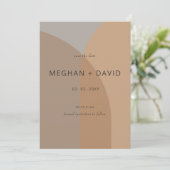 テラコッタ素朴ボホアーチモダンーズ セーブザデート (スタンド正面)