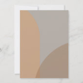 テラコッタ素朴ボホアーチモダンーズ セーブザデート (裏面)