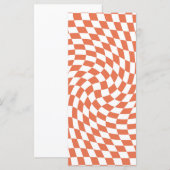 テラコッタ結婚のコレクション市松模様にチェック (正面/裏面)