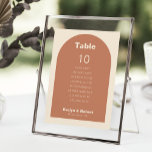 テラコッタ結婚のテーブル10シーティンググラフカード 招待状<br><div class="desc">このテラコッタ結婚のテーブル10席のチャートカードは、素朴な人に最適な結婚カード。このデザインは、あなたのイベントを飾るために美しいフォントを備えている。カードプリントは逆（両面）に戻る。</div>