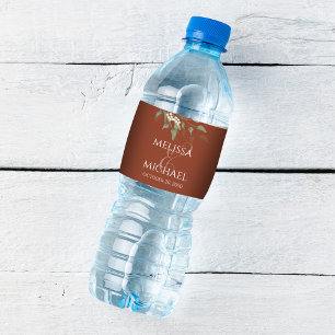 テラコッタ結婚の台本カスタム ペットボトルラベル