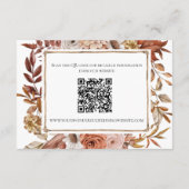 テラコッタ結婚の宿泊施設エンクロージャカード エンクロージャーカード (裏面)