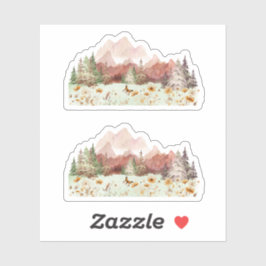 テラコッタ結婚の山野花 シール