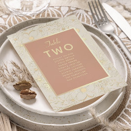 テラコッタ結婚の座席表