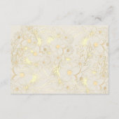 テラコッタ結婚の詳細エンクロージャカード エンクロージャーカード (裏面)