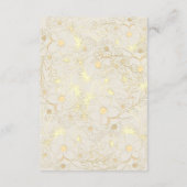 テラコッタ結婚の詳細QRコード エンクロージャーカード (裏面)