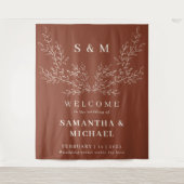 テラコッタ結婚へようこそ タペストリー (正面)