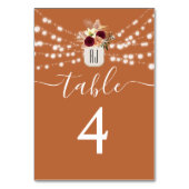 テラコッタ結婚フローラ テーブルナンバー (裏面)