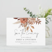 テラコッタ結婚フローラQR救の夕べ日 セーブザデート (スタンド正面)