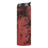 テラコッタ赤大理石テクスチャ タンブラー (回転左)