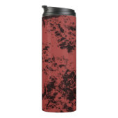 テラコッタ赤大理石テクスチャ タンブラー (回転右)