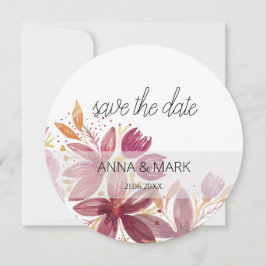 テラコッタ赤面エレガントフローラ シーズンカード