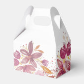 テラコッタ赤面エレガントフローラ フェイバーボックス (裏面サイド)