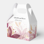 テラコッタ赤面エレガントフローラ フェイバーボックス (正面サイド)